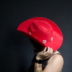 Red Heart Cowboy Hat