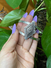 Load image into Gallery viewer, Diamond Western Cuff Bracelet
