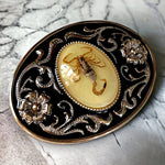 Load image into Gallery viewer, Glow in the Dark Scorpion Belt Buckle
