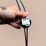 Load image into Gallery viewer, Black Flag Bolo Tie
