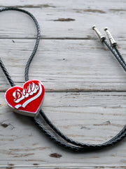 Load image into Gallery viewer, Dolly Heart Bolo Tie
