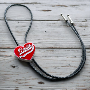 Dolly Heart Bolo Tie