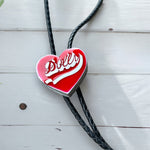 Load image into Gallery viewer, Dolly Heart Bolo Tie
