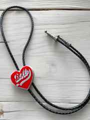 Load image into Gallery viewer, Dolly Heart Bolo Tie
