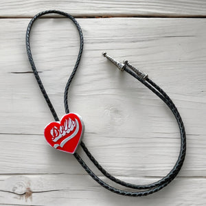 Dolly Heart Bolo Tie