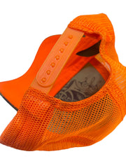 Load image into Gallery viewer, John Deere Camo Blaze Orange Mesh Trucker Hat Patch Snapback Hunting