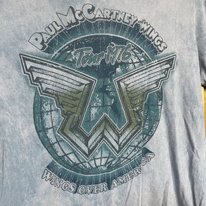 Paul McCartney & Wings 1976 Tour “Wings Over America” Graphic Tee – XS