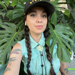 Load image into Gallery viewer, Monstera Bolo Tie
