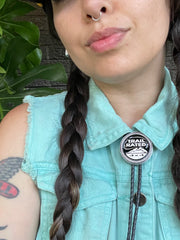 Load image into Gallery viewer, Jeep Trail Rated Badge Bolo Tie
