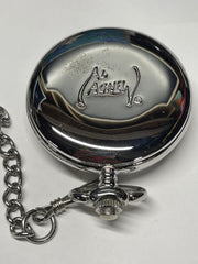 Load image into Gallery viewer, SOLD - 🎣 Al Agnew Bass Pocket Watch – Avon Collector’s Edition
