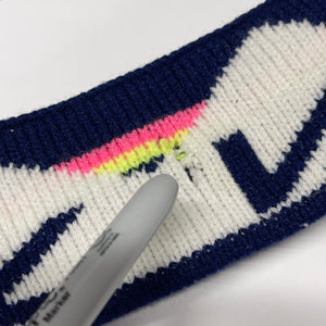 Vintage Vail Woolens Knit Headband – 80s Retro Ski Style – Made in USA