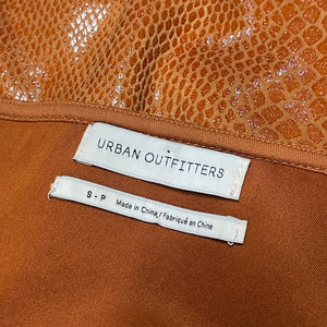 Urban Outfitters Snakeskin Mini Dress – Small