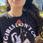 Load image into Gallery viewer, Flower Mushroom Bolo Tie
