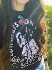 Load image into Gallery viewer, Heart Cherries Bolo Tie
