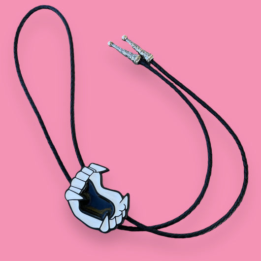 Vampire Teeth Bolo Tie