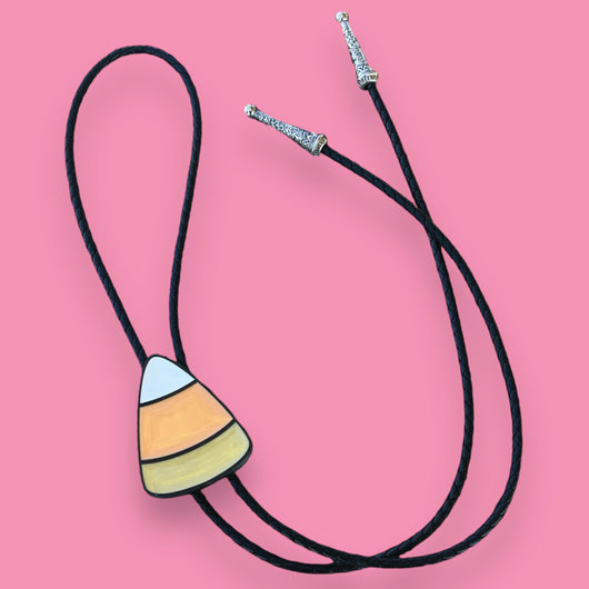 Candy Corn Bolo Tie