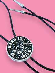 Load image into Gallery viewer, Keep it Wild Bolo Tie
