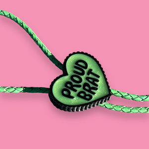 Proud Brat Bolo Tie