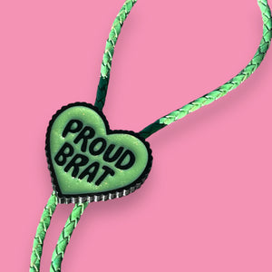 Proud Brat Bolo Tie