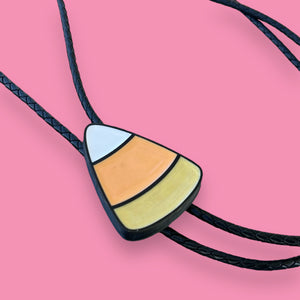 Candy Corn Bolo Tie