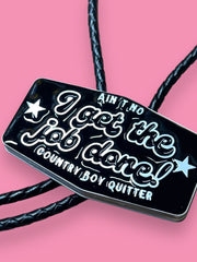 Load image into Gallery viewer, I Get The Job Done Bolo Tie
