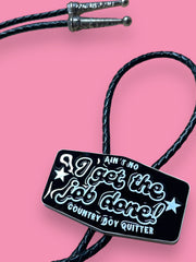 Load image into Gallery viewer, I Get The Job Done Bolo Tie
