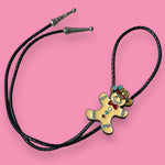 Load image into Gallery viewer, Cowboy Gingerbread Man Bolo Tie
