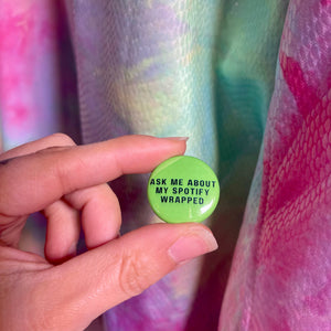 Spotify Wrapped 1" Pin