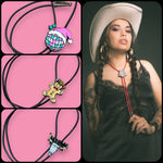 Load image into Gallery viewer, The Western Christmas Bolo Tie Set
