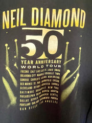 Load image into Gallery viewer, Neil Diamond 50th year anniversary tour shirt
