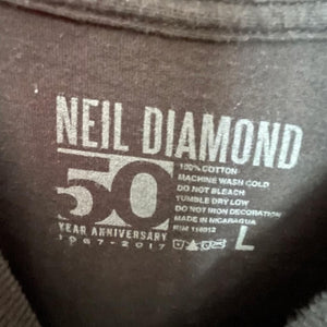 Neil Diamond 50th year anniversary tour shirt
