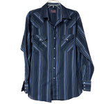 Load image into Gallery viewer, Plains Western Wear Pearl Snap Shirt – Size Large
