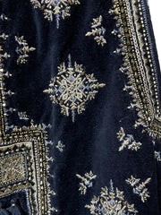 Load image into Gallery viewer, SOLD - Zara Woman Velvet Embroidered Fringe Vest – Small
