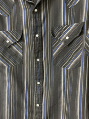 Load image into Gallery viewer, Plains Western Wear Pearl Snap Shirt – Size Large
