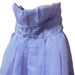 Load image into Gallery viewer, Altar’d State Strapless Lavender Party Dress – Shimmery Ruffle Bodice – Size Small

