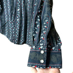 Load image into Gallery viewer, Ugly Shirt Skull &amp; Rose Western Pearl Snap – XL
