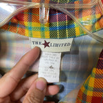 Load image into Gallery viewer, Vintage The Limited Plaid Shirt
