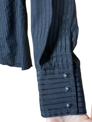 Load image into Gallery viewer, Wrangler Authentic Western Shirt – Black, Size Large
