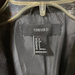 Load image into Gallery viewer, Forever 21 Black Suede Fringe Jacket – Size Small
