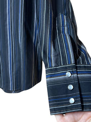 Load image into Gallery viewer, Plains Western Wear Pearl Snap Shirt – Size Large
