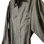 Load image into Gallery viewer, Wrangler Authentic Western Shirt – Black, Size Large
