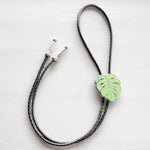 Load image into Gallery viewer, Monstera Bolo Tie
