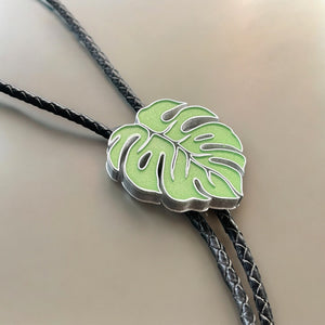 Monstera Bolo Tie