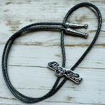 Load image into Gallery viewer, Always Tired Small Bolo Tie
