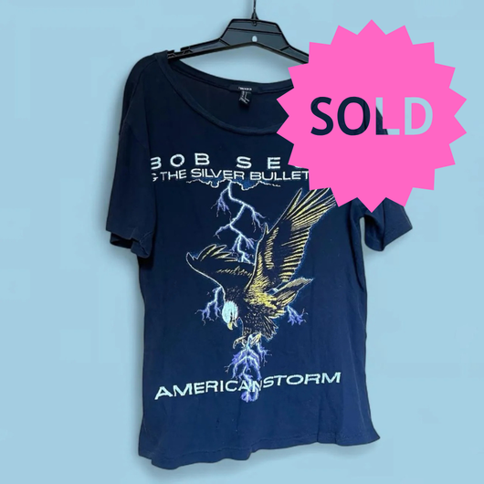 SOLD - Bob Seger shirt