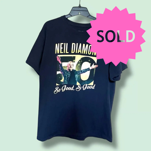 Neil Diamond 50th year anniversary tour shirt
