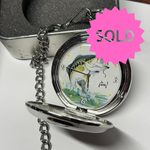 Load image into Gallery viewer, SOLD - 🎣 Al Agnew Bass Pocket Watch – Avon Collector’s Edition
