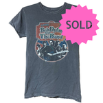 Load image into Gallery viewer, SOLD - Bob Dylan and The Band Concert Graphic T-Shirt Charcoal Gray Unisex S - Lisa Lassi
