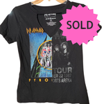 Load image into Gallery viewer, SOLD - 🎸 Def Leppard Pyromania Split Graphic Tee – Women’s Medium - Lisa Lassi
