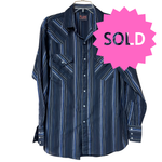 Load image into Gallery viewer, SOLD - Plains Western Wear Pearl Snap Shirt – Size Large - Lisa Lassi
